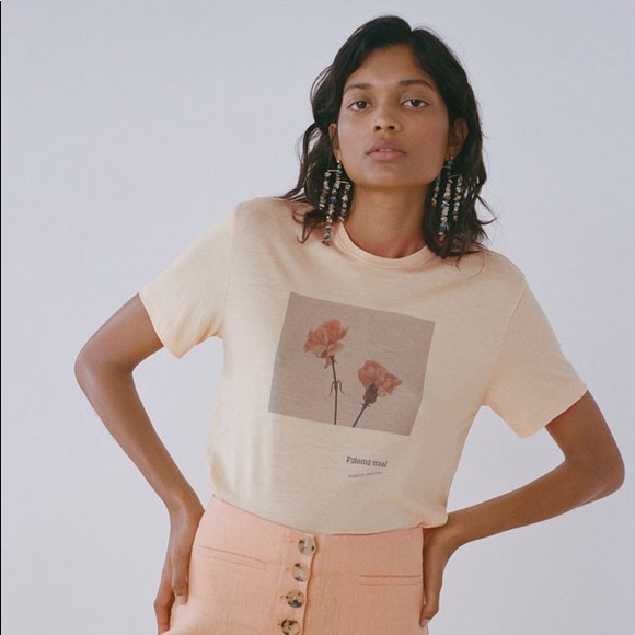 Paloma Wool Tops - Paloma Wool Souvenir Flowers T-Shirt